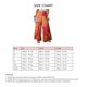 thumbnail image 5 of Pantalones anchos a cuadros con cintura alta y diseño de bloques de color con cordón rojo, talla grande para mujer, 5 of 5