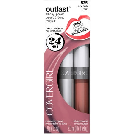 COVERGIRL Outlast All-Day Moisturizing Lip Color Nude Flush 535, .13 oz
