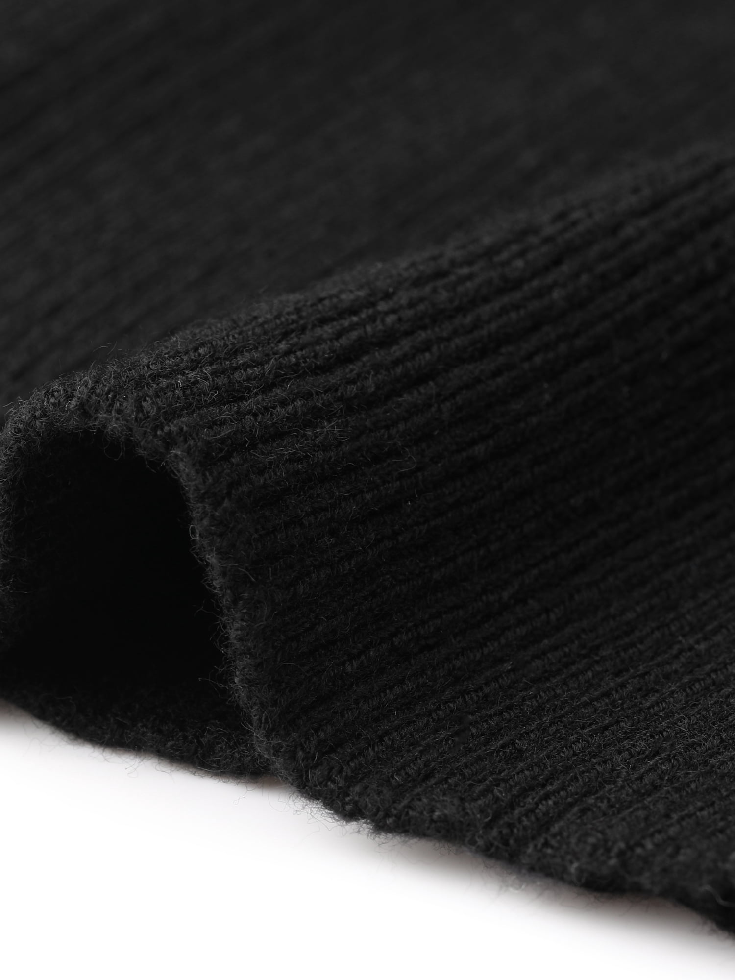 DARING DIVA Women's Short Sleeve Tops Summer Crewneck T-Shirt Ribbed Knit L Black