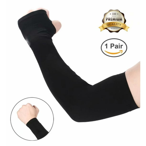 Cooling Sleeves Uv Sun Protection Arm Sleeves For Cycling Driving Outdoor Sports Golf Basketball Sleeves For Men Women To Cover Arms 1 Pair Walmart Com Walmart Com