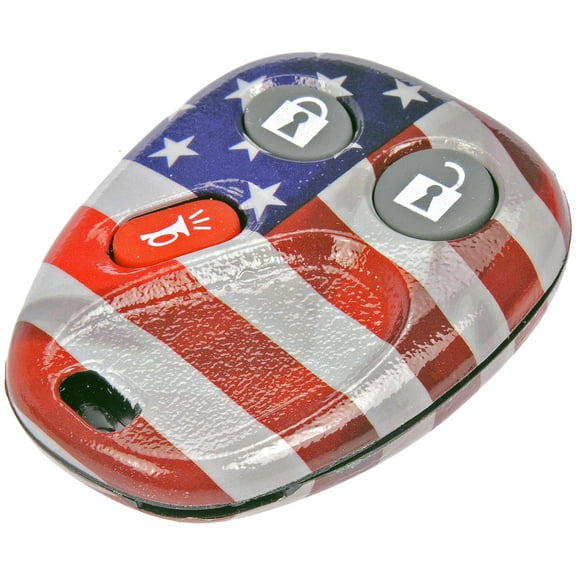 Dorman 13618US Keyless Entry Transmitter Cover for Specific Models, Red; White; Blue Fits select: 2003-2007 CHEVROLET SILVERADO, 2003-2006 CHEVROLET TAHOE