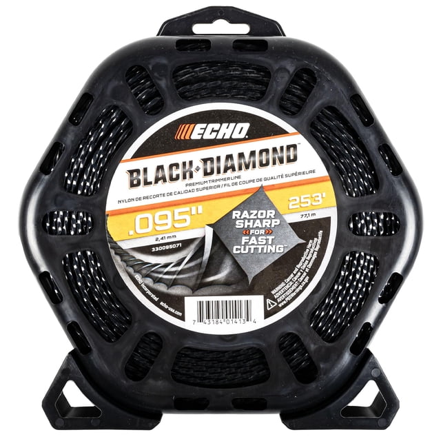 Recortadora de cuerdas Echo Black Diamond, 1 kg, 77 m, calibre .095, 330095071