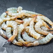 Today Gourmet Uncooked Black Tiger Shrimp - Peeled, Headless - 16/20 (5lb Pkg)