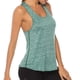 thumbnail image 2 of Chaleco mujer Mujeres Workout Tops Racer Back Solid sin mangas Yoga Fitness Running Gym Lounging Qui Meterk Chaleco mujer, 2 of 6
