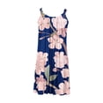 thumbnail image 5 of EGNMCR Robes de Fête pour Femmes Mode Femmes Été Sans Manches Décontractée Imprimée Dos Nu Robe Mini, 5 of 5