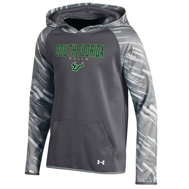 Girl's Printed South Florida USF Bulls Under Armour Hoodie Walmart