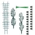 thumbnail image 1 of Plant Trellis Flower Pot Support Potted Plants Plastic Green Climbing Vine Rack, 1 of 20