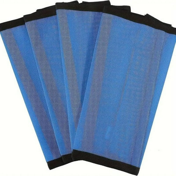 4PCS Boots for Horses Set of 4 Horse Leggings Leg Wraps Sport Training Professional Supplies Blue