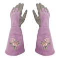 thumbnail image 1 of Paire de Gants de Jardinage Réutilisables Anti-Affaissement en Faux Cuir Protection Longue pour Plantation, 1 of 4