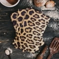 thumbnail image 4 of Leopard Print Texture Fur Kitchen Towels Household Kitchen Tools Accessories Microfiber Wiping Towel Cleaning Cloth, 4 of 7