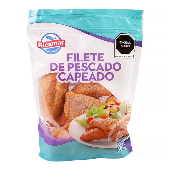 Filete de pescado capeado Ricamar 500 g congelado