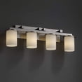 thumbnail image 2 of Justice Design Group Fsn-8774-10-Opal Fusion 29" Dakota 4 Light Bathroom Vanity Light -, 2 of 2