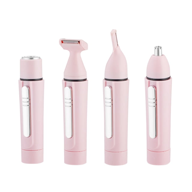 Ensemble de Tondeuse pour Femmes 4 en 1 Imperméable Épilation Tondeuse pour le Corps pour Femmes