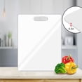 thumbnail image 5 of Anuirheih Acrylic Clear Cutting Boards for Kitchen Counter Non Slip Large Cutting Board for Countertop Protector Apartment Essentialss Kitchen Gadgets Gifts(12x12inch), 5 of 6
