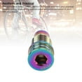 thumbnail image 4 of Bike Rear Derailleur Screw, High Strength Ti Alloy Cycling Rear Derailleur Fixing Bolts Replacement for R8000 Kit, 4 of 7
