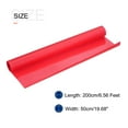 thumbnail image 2 of Uxcell Window Privacy Film 19.68 Inch x 6.56 Feet Frosted Glass Self-Adhesive Sun Blocking Sticker for Home Red, 2 of 6