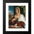 thumbnail image 2 of Sebastiano del Piombo 19x24 Black Modern Framed Museum Art Print Titled - Vittoria Colonna (From 1520 Until 1525), 2 of 5