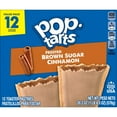 thumbnail image 3 of Kelloggs Pop-Tarts Frosted Brown Sugar Cinnamon Toaster Pastries 12 ct - Pack of 3 & Lotus Biscoff Cookie - 0.2 Oz - 1 ct, 3 of 5