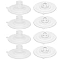 thumbnail image 1 of KAKOWELY shower suction cup 8pcs Cat Window Perch Suction Cup Kit Transparent Window Suction Cup Replacements Strong Suction Cups with Screws for Cat Hammock, 1 of 5