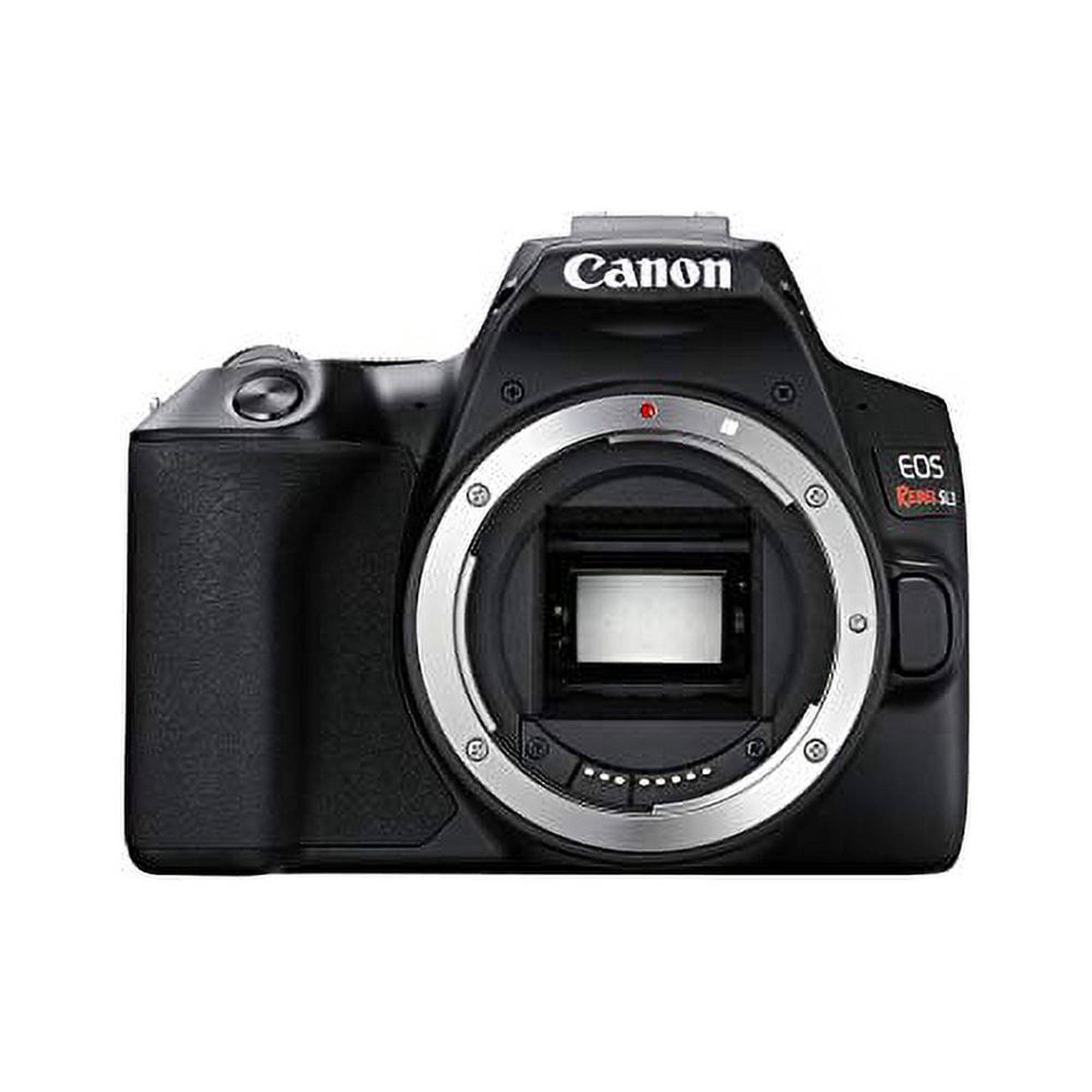 Canon EOS Rebel SL3 DSLR Digital Camera Body Only (Black) - Compact Design 24.1MP 4K Video Capability (International Version)