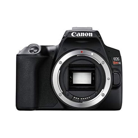 Canon EOS Rebel SL3 DSLR Digital Camera Body Only (Black) - Compact Design 24.1MP 4K Video Capability (International Version)
