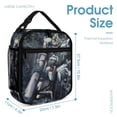 thumbnail image 4 of Mobile Suit Gundam 3 Pcs Backpack Set With Lunch Bag And Pencil Case Casual Bookbag Lunch Box Pencil Box, 4 of 8