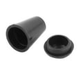 thumbnail image 2 of Unique Bargains Plastic Toggle Spring Stop Double Hole Lanyard Slider Cord Lock End Black 12 Pcs, 2 of 4