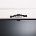 thumbnail image 2 of Hardware Negro de Muebles Del Armario Del Cajón de de La Perilla Del ón Del pequeña sala de La Aleación Negro 970-96 Colco Tirador de Tirador Negro, 2 of 8