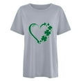 thumbnail image 2 of QIPOPIQ T-Shirts à Manches Courtes Col Rond pour Femmes T-Shirts de la Saint-Patrick T-Shirts pour Dames T-Shirt Trèfle T-Shirt Vert T-Shirts de la Saint-Patrick T-Shirts Graphiques de Vacances, 2 of 4