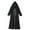 Black, variant on Boys Muslim Dubai Islamic Dresses Girls Long Sleeve Eid Robe Embroidered Prayer Clothes Lightweight Arabic Kaftan Muslim Long Gown Thobe Robe for Kids