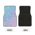 thumbnail image 2 of Naloa Fantasy Gradient Car Foot Mat Set of 4 Pieces - Universal Floor Liner Neoprene Full Set Floor Mats for Cars Trucks SUV, 2 of 7