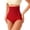 Red, variant on 4-in-1 Womens Tummy Control Shapewear High-Waisted Seamless Shaping Active Yoga Pants Cincher Sculpting Slim Toning Thermogenic Underwear Invisible Short Panties Daily Soft Lifting Bottoms Clothes