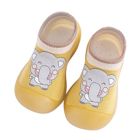 

Baby Soft Sole Non-Slip Shoes Toddler Kids Baby Boys Girls Shoes Cute Cartoon Animals First Walkers Antislip Socks Shoes Prewalker Sneaker