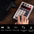 thumbnail image 3 of Retro 18 Teclado Numérico Mecánico para Android Bluetooth 2.4G USB-C Modo Calculadora con Soporte M Intercambiable en Caliente, 3 of 5