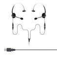 thumbnail image 1 of Paquete USB-A y USB-C de Project Telecom, 2 usuarios, cancelación de ruido monoaural, divisor de aur, 1 of 7