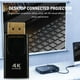 thumbnail image 5 of Convertidor compatible con DP a HDMI para PC TV Displayport macho a adaptador de video 4K hembra, 5 of 5