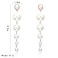 thumbnail image 5 of European Metal Round Drop Earrings Vintage Women Irregular Geometry Exaggerate Long Chunky Dangle Ear Pendant Statement Jewelry, 5 of 5