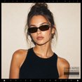 thumbnail image 4 of SA106 Womens Slim Retro Mod Narrow Rectangle Sunglasses Gold-Tone Temple Hinge / Tortoise Frame - Brown Lens, 4 of 7