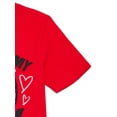 thumbnail image 3 of Disney Pixar Cars Little Boys and Big Boys Valentine's Day Graphic Tee with Short Sleeves, Sizes 4-18, 3 of 3