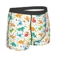 thumbnail image 2 of KLL Dinosaur Men's Cotton Boxer Briefs Underwear-Small, 2 of 8
