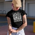 thumbnail image 2 of Only the Greatest Dads Get Promoted to Grandpa - Baby Shower Party or Gender Reveal Party, Military Green T-Shirt, 3XL, 2 of 5
