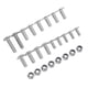 thumbnail image 3 of 25 piezas ATV guardabarros perno tornillo tuerca montaje kit acabado niquelado reemplazo para Banshee Mudflap, 3 of 14