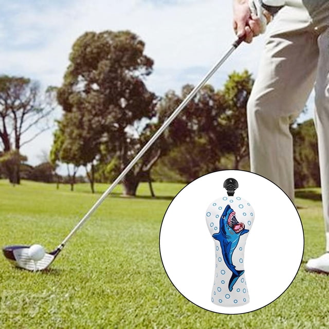 Fundas gruesas para cabeza de Golf Sharpla Funda para palos de golf antideslizante regalo para madera Fairway Hybrid