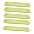 thumbnail image 2 of Paquete de 5 platillos para macetas, bandejas para jardineras y bandejas de goteo para jardín. Verde, 2 of 8