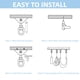 thumbnail image 4 of Kit para colgar hamacas, ganchos giratorios de 360° de alta resistencia para columpios, sillas, yoga, columpios para porches al aire libre, 4 of 5