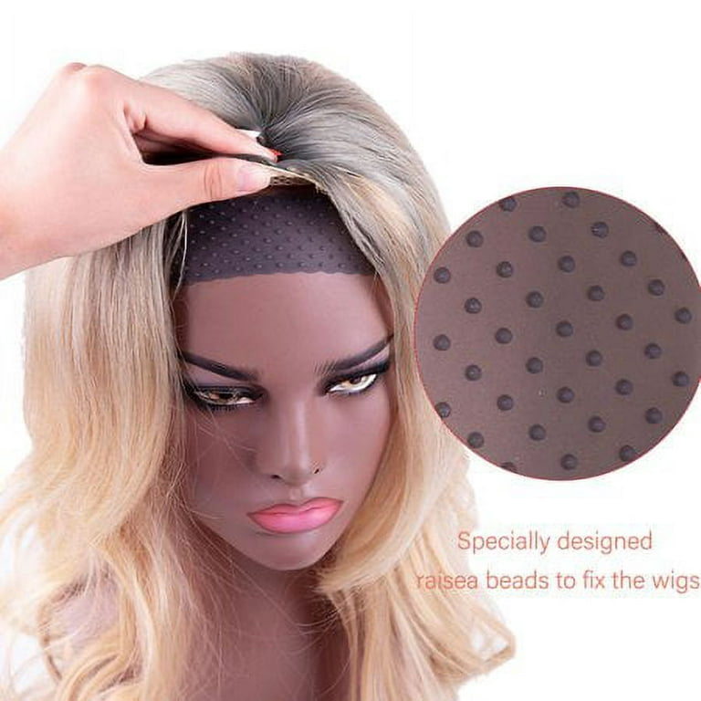 Soft Transparent Headband Fix Wig, Band Elastic Non-Slip Silicone Wig –  Seyna Hair