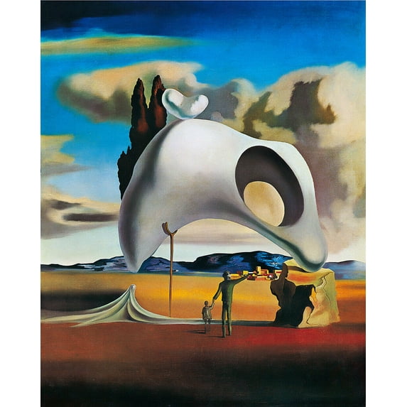 Atavistic Vestiges After The Rain - Dali - Canvas OR Print Wall Art