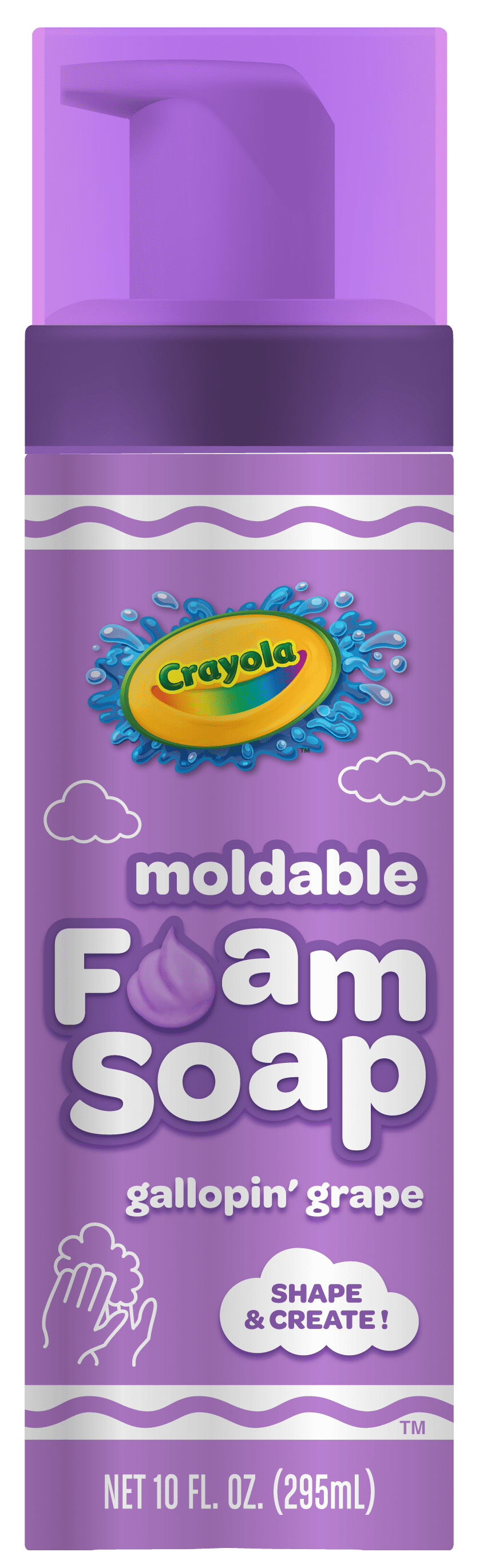Crayola Moldable Foam Soap - Purple