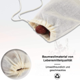 thumbnail image 4 of 60 Pieces Small Drawstring Cotton Bag 8x10cm Small Drawstring Cotton Bag, Cloth Small Drawstring Bag for Wedding/Party/Festival/Storage/Decorating/DIY, 4 of 7