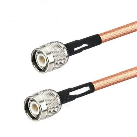 RF TNC Male to TNC Male RG400 Coaxial Cable 1m for Antenna Extension Cable